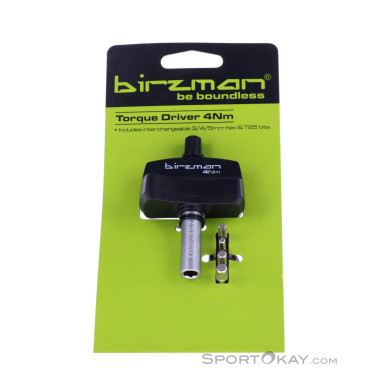 Birzman Torque Driver 4 Nm Drehmomentschlüssel-Schwarz-One Size