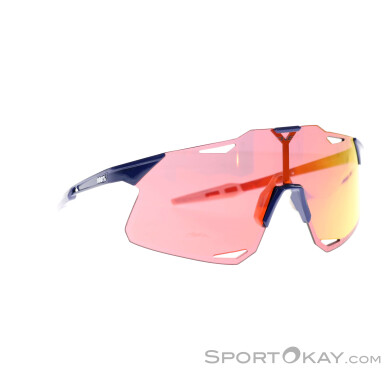 100% Trek Team Edition Hypercraft HiPER Lens Sonnenbrille-Blau-One Size
