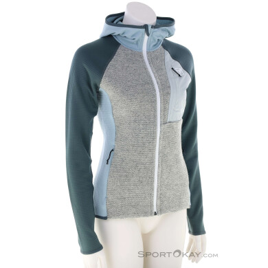 Ortovox Fleece GP Classic Knit Damen Fleecejacke-Blau-S