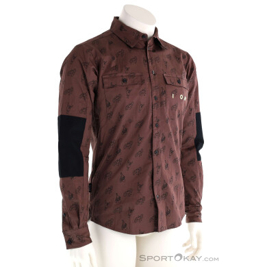 ION MTB Hemd Seek AMP 2.0 Herren Hemd-Braun-S