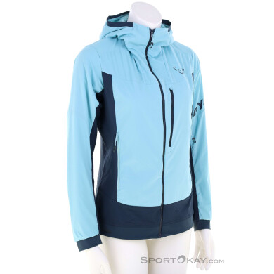 Dynafit Free Alpha Direct Damen Tourenjacke-Hell-Blau-36