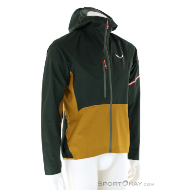 Salewa Vento PTX 2.5L Herren Bikejacke-Oliv-Dunkelgrün-S