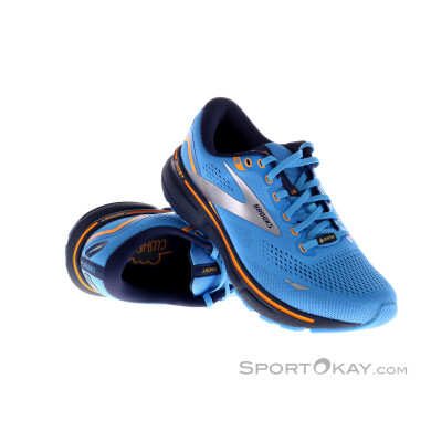 Brooks Ghost 15 GTX Herren Laufschuhe Gore-Tex-Blau-11,5