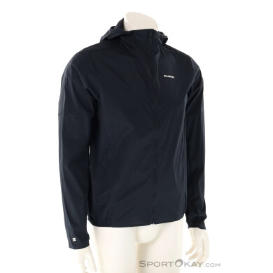 Salomon Sense Aero Herren Laufjacke-Schwarz-M