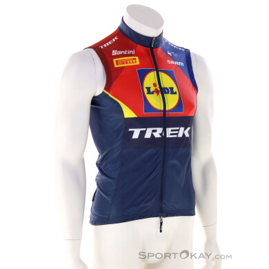 Trek Lidl-Trek Replica Race Wind Herren Bikeweste-Mehrfarbig-M