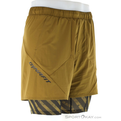 Dynafit Trail 2in1 Shorts Herren Laufhose-Braun-M