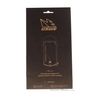 USWE Elite 1,5l Trinkblase-Transparent-1,5