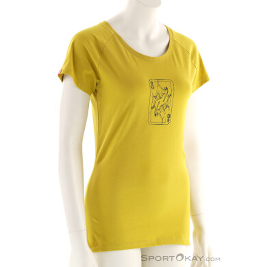 Ocun Raglan Damen T-Shirt-Gelb-M
