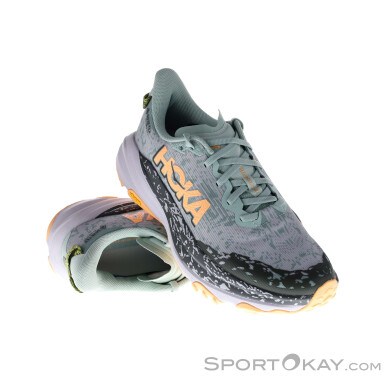 Hoka Speedgoat 6 GTX Damen Traillaufschuhe Gore-Tex-Mehrfarbig-8