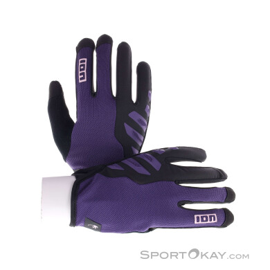 ION Scrub AMP Bikehandschuhe-Lila-M