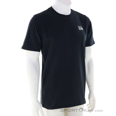 Mountain Hardwear Back Logo S/S Herren T-Shirt-Schwarz-S