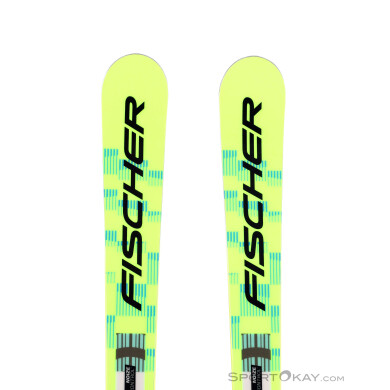 Fischer RC4 Noize GS + RC4 Z11 FF Kinder Skiset 2026-Gelb-153