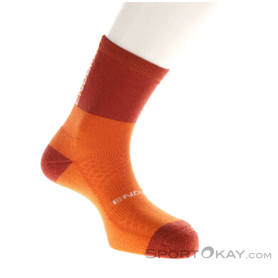 Endura BaaBaa Merino Winter Damen Bikesocken-Orange-One Size
