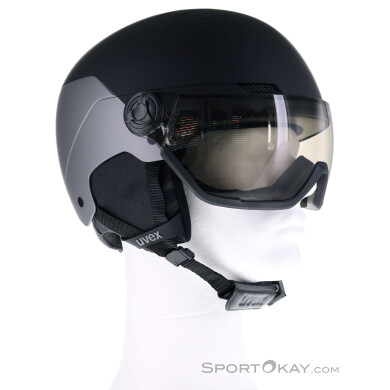 Uvex Wanted Visor Pro Skihelm-Schwarz-58-61