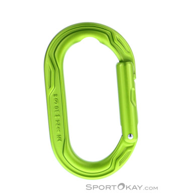 Edelrid Kiwi Schnappkarabiner-Hell-Grün-One Size