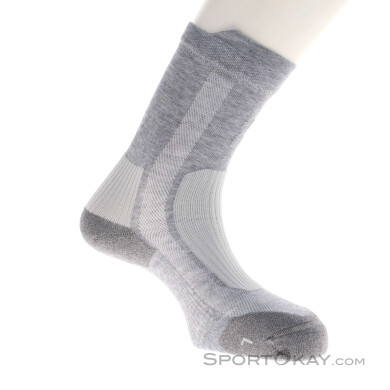 On Merino Ultra Sock Socken-Grau-XS