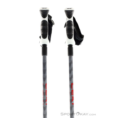 Leki Hot Shot S Skistöcke-Schwarz-115