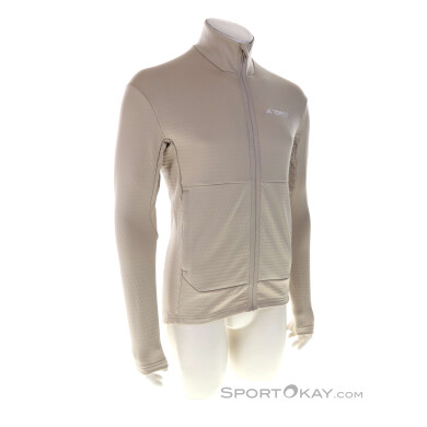 adidas Terrex Multi Light Fleece Herren Sweater-Beige-XL