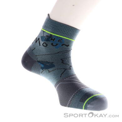 Ortovox Alpine Light Quarter Herren Socken-Grau-45-47