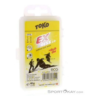 Toko Express Rub On 40g Heisswachs-Mehrfarbig-40
