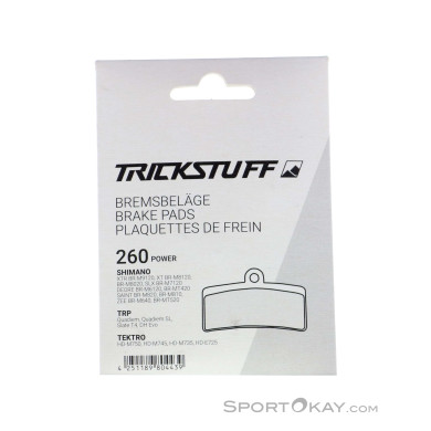 Trickstuff Power 260 Resin Bremsbeläge-Orange-One Size