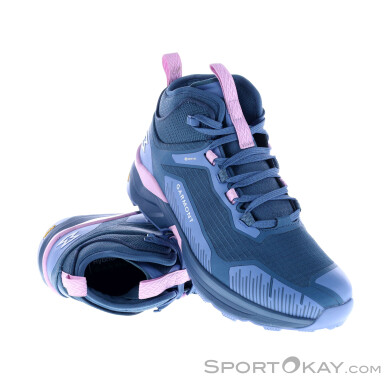 Garmont 9.81 Engage GTX Mid Damen Wanderschuhe Gore-Tex-Blau-6