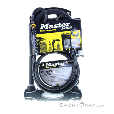 Masterlock 8274 210x140x13mm Fahrradschloss-Schwarz-One Size