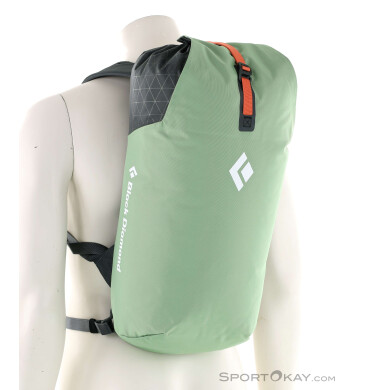 Black Diamond Rock Blitz 15l Kletterrucksack-Hell-Grün-One Size