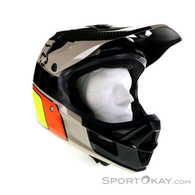 Fox Rampage Comp MIPS Fullface Helm-Hell-Grau-L