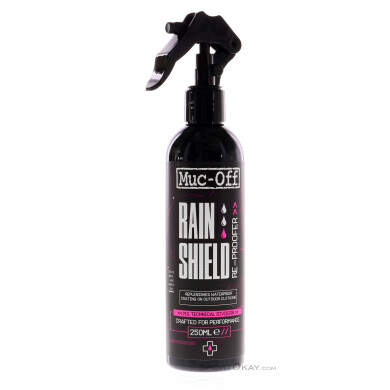 Muc Off Rain Shield Re-Proofer 250ml Oberflächenimprägnierung-Schwarz-One Size