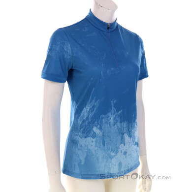 Löffler HZ Birdy SS Damen Bikeshirt-Blau-42