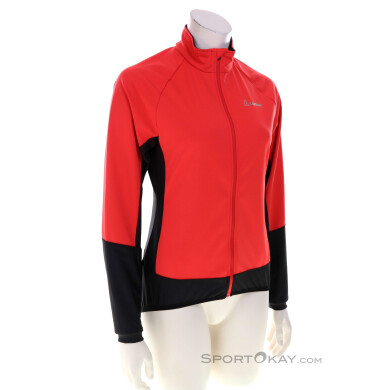 Löffler Alpha II WS Light GTX Damen Bikejacke Gore-Tex-Rot-42