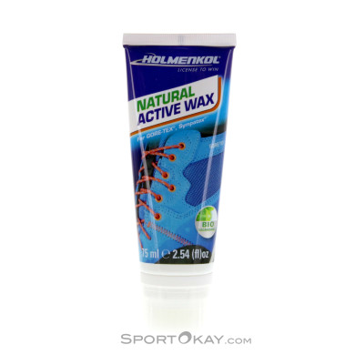 Holmenkol Natural Active Wax 75ml Schuhpflege-Blau-One Size