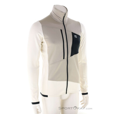 Ortovox Fleece Grid Herren Fleecejacke-Beige-L