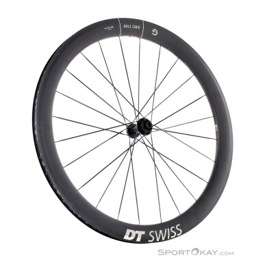 DT Swiss GRC 1100 Dicut 50 DB Carbon 28“ Laufrad Vorne-Schwarz-28