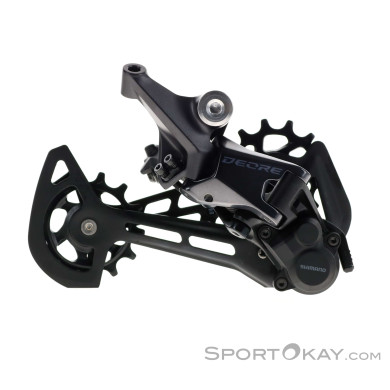Shimano Deore M6100 12-Fach Shadow+ Schaltwerk-Schwarz-One Size