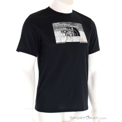 The North Face Foundation Abstract Graphic Herren T-Shirt-Schwarz-L