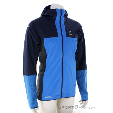 Haglöfs L.I.M Alpha Hood Herren Outdoorjacke-Blau-S