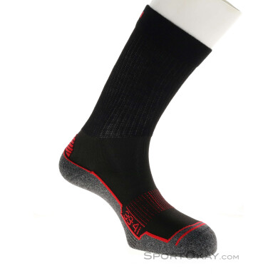 X-Action Trekking Red Socken-Schwarz-35-38