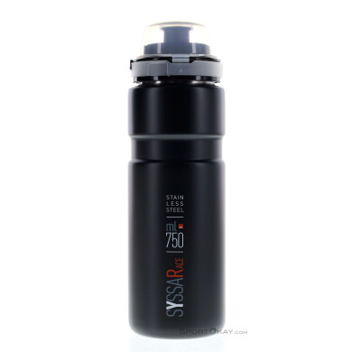 Elite Syssa Race 750ml Trinkflasche-Schwarz-One Size