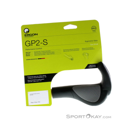 Ergon GP2 Standard Griffe-Schwarz-S