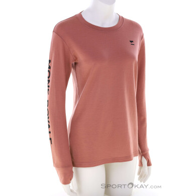 Mons Royale Yotei Merino Classic Damen Shirt-Pink-Rosa-S