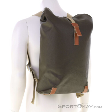 Brooks England Pickwick Cotton Canvas 26L Bikerucksack-Braun-One Size