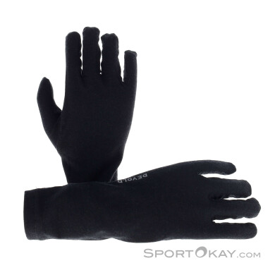 Devold Innerliner Merino Handschuhe-Schwarz-M