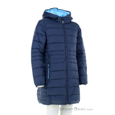 CMP Coat fix Hood Kinder Mantel-Dunkel-Blau-164