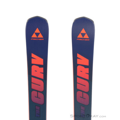 Fischer The Curv DTX + RSX 12 GW Skiset 2025-Dunkel-Blau-178