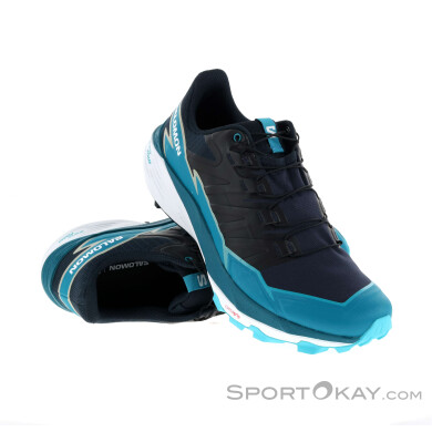 Salomon Thundercross Herren Traillaufschuhe-Blau-9