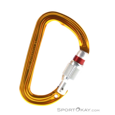 Petzl Sm'D Screw-Lock Karabiner-Orange-One Size