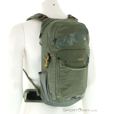 Evoc Stage 12l Bikerucksack-Oliv-Dunkelgrün-12