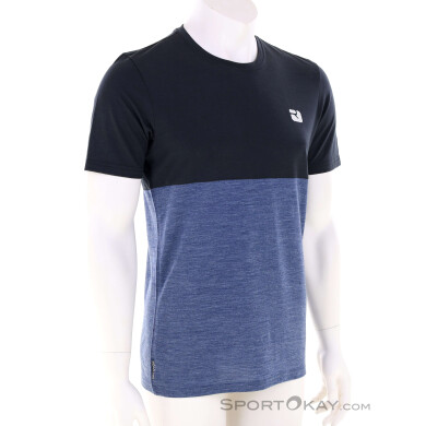 Ortovox 150 Cool Logo Herren T-Shirt-Blau-L